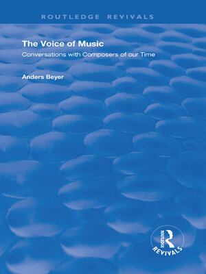 cover image of The Voice of Music